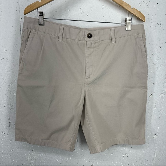 Hawker Rye Men’s size 35 Khaki Stone Flat Front Shorts - Picture 1 of 9